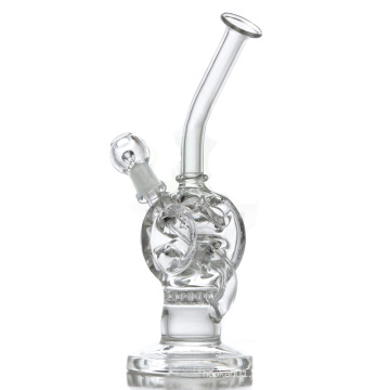 Honeycomb Dough DAB Rig cachimbo de água de fumar tubos de vidro (ES-GB-320)